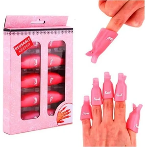 Anil Professional Cosmetics Klipsli Kalıcı Oje Çıkarma Mandalı 10 Lu