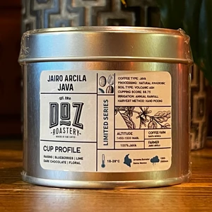 Doz Roastery Colombia Jairo Arcila Java Nitelikli Kahve -Egzotik Seri 100 Gr.