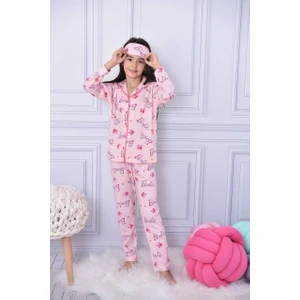 Barbie Kız Çocuk Pijama Takımı