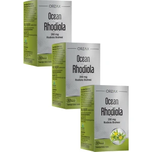 Ocean Rhodiola 250 Mg 30 Kapsül x 3 Adet