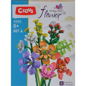 C Toys  Surprise Flower Building Block 087A