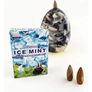 Darshan Incense Ice Mınt Nane Geri Akış (Back Flow) Tütsü 10 Adet