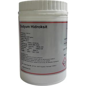 Lepuskimya Sodyum Hidroksit (Lavabo Aç) Boncuk Kostik 1 Kg