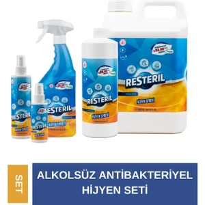 Hijyen Spreyi 5'li Set Klozet Kapağı Temizleyici Küf Giderici Banyo Mutfak