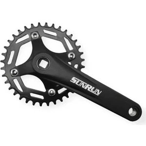 Bike And Art Sunrun WING-211 34T 170MM Tekli Alüminyum Kare Mil Aynakol