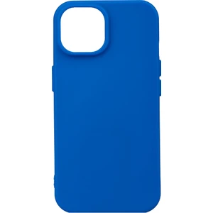 Case 4u Apple iPhone 15 Kılıf Mat Renkli Yumuşak Kalın Sağlam Silikon Kılıf Biye Mavi