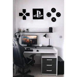 Gamer Oyuncu Playstation Kafe Duvar Dekor Tablo Hediyelik Eşya Duvar Süsü