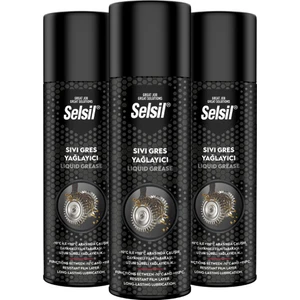 Sıvı Gres Yağlama Spreyi 500 ml (3 Adet)