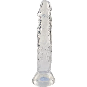 Şeffaf Silikon Gerçekçi Dildo 14CM