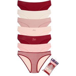 Kadın Pamuklu 7'li Külot