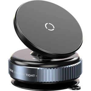 Akıllı Araç Tutucu 360 Dönebilen Çift Taraflı Evrensel Vakumlu Magnetik Şarjsız Telefon Tutucu