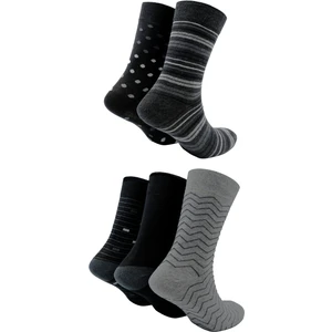 Erkek Geri Dönüştürülmüş Pamuklu Çorap, 5'li Paket (Beden 41-46)