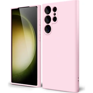 Samsung Galaxy S23 Ultra Uyumlu Içi Kadife 3D Kamera Korumalı Darbe Emici Elden Kaymaz Silikon Kılıf