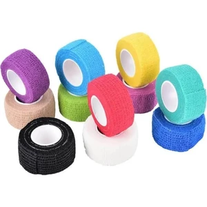 Coban   Kendinden Yapışkanlı Bandaj  2.5 cm x 4.5 mt  Beyaz Renk  [ 10 Adet ]