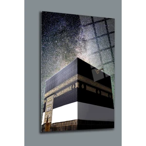 Glassart Design Kabe ve gökyüzü cam tablo - dini tablo