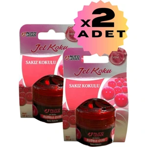 2li Sakız Kokulu Jel Koku Oto ve Oda Jel Koku Araç Koku Araba Kokusu Oda Kokusu