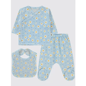 Civil Baby Kız Bebek Zıbın Takımları 0-1 Ay Mint