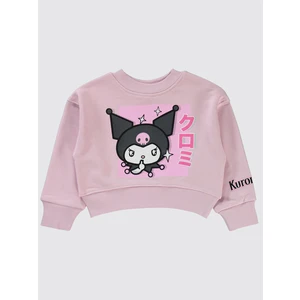 Kız Çocuk Sweatshirt 2-5 Yaş Lila