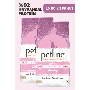 Tavuklu Yavru Kedi Maması 3KG ( 2 x 1,5Kg ) - JUNIOR KITTEN