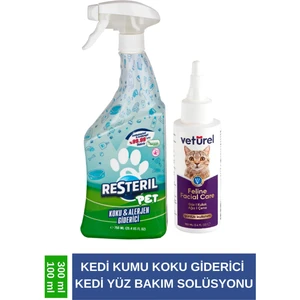 Kedi Koku Giderici Kedi Kumu Koku Giderici Köpek Koku Giderici Köpek Eğitim Spreyi Set