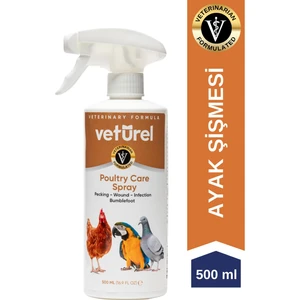 Kanatlı Hayvan Bakım Sprey 500ml Kuş Güvercin Tavuk Papağan Yara Ayak Göz Nezlesi