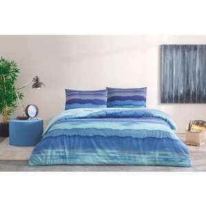 Ranforce Çift Kişilik Nevresim Takımı Wave Mavi