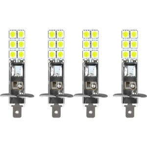 4pcs H1 6000K Süper Beyaz 80W LED Far Ampulleri Kiti Sis Sürüş Işığı (Yurt Dışından)