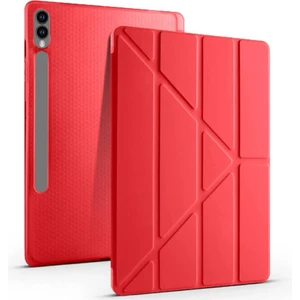 TEKNETSTORE Samsung Galaxy Tab S7 Fe S8 Plus T970/X800/T733/T737/T736 12.4" Kalem Bölme Arka Silikon Kapak Kılıf