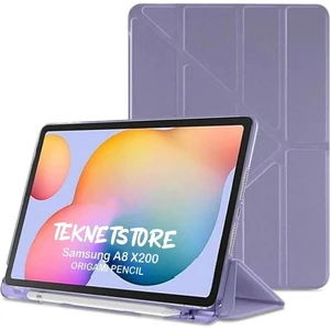 TEKNETSTORE Apple Ipad 7. 8. 9. Nesil 2020 /2021 10.2 Kılıf Katlanır Kalemlikli Standlı Uyku Modlu Akıllı Kapak