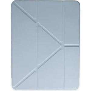 TEKNETSTORE Samsung Galaxy Tab S6 Lite P610 Uyumlu Kalem Bölmeli Pu Deri Arkası Yumuşak Koruyucu Silikon Kılıf