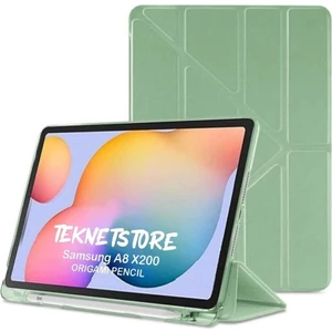 TEKNETSTORE Apple Ipad 7. 8. 9. Nesil 2020 /2021 10.2 Kılıf Katlanır Kalemlikli Standlı Uyku Modlu Akıllı Kapak