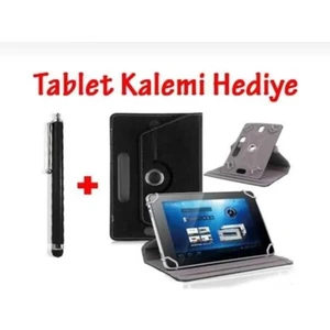 TEKNETSTORE Tcl Tab Nxtpaper 11 Inç 9466X Kamera Yeri Uyumlu Universal Stantlı Kılıf Kalem Hediye