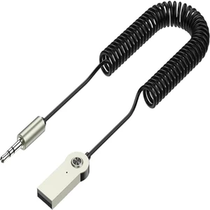 Bluetooth 5.0 Receiver USB Aux Wireless Araç Kiti Telefon Konuşma Müzik Dinleme