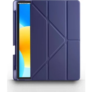 TEKNETSTORE Huawei Matepad 11.5 Inç Tablet Uyumlu Kılıf Katlanır Kalemlikli Standlı Uyku Modlu Akıllı Kapak