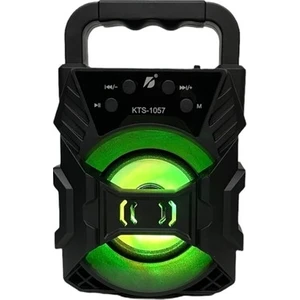 KTS-1057 Işıklı Bluetooth Hoparlör Usb/bt/sd Taşınabilir Ses Sistemi Mini