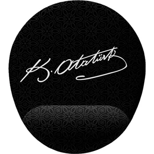 Iyi Fikirler K.Atatürk Imzalı Bilek Destekli Mouse Pad
