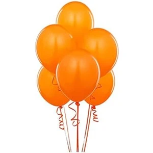 Tatlı Günler Turuncu Balon 20 Adet Pastel Mat Balon Büyük Boy 30  cm