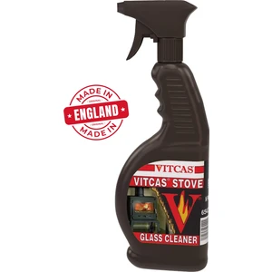 Çok Amaçlı Üstün Performanslı Şömine Soba Cam Temizleme  Suyu 650 ml Spray Bottle