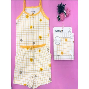 Kıpırık Baby  % 95 Pamuklu Kız Çocuk Atlet Boxer Iç Çamaşır Takımı