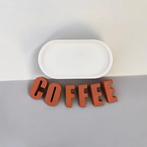 Stantlı Coffee Yazılı Biblo