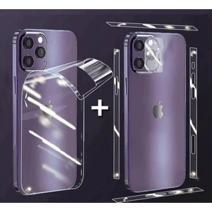 Iphone 16 Pro Max Için Yan Arka Kaplama Nano Hydrojel Film Çizilmez Darbe Emici Sticker