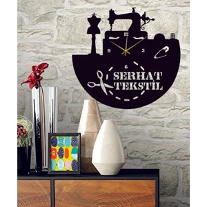 Kişiye Özel Terzi Temalı Duvar Saati