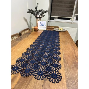 Eha Lazer Lacivert Suni Deri Runner