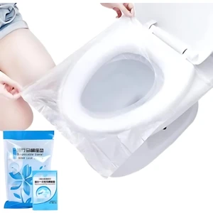 Cocoloco Home Hijyenik Tek Kullanımlık Klozet Kapağı Poşeti, Örtüsü 50 Adet