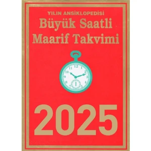 Eminönü Gezgini 2025 Saatli Maarif Duvar Takvimi Büyük Boy