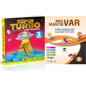 Model Eğitim Yayıncılık 3. Sınıf Süper Turbo Soru Bankası ve Akıl Var Mantık Var Tüm Dersler Kazanım Test