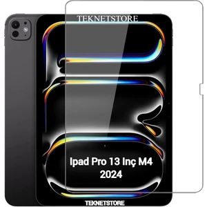 Ipad Pro 13 Inç M4 Çip 2024 Uyumlu Ekran Koruyucu Nano Kırılmaz Esnek Cam Koruyucu Tam Uyumlu