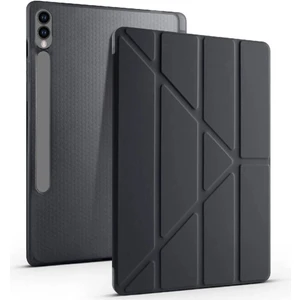 TEKNETSTORE Samsung Galaxy Tab S7 Fe S8 Plus T970/X800/T733/T737/T736 12.4" Kalem Bölme Arka Silikon Kapak Kılıf