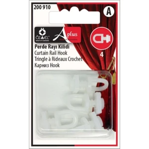 Özel Lastik Perde Rayı Kilidi 4 Adet  200 910