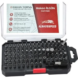 85 Parça Matkap Ucu Bits Seti Torx Uç Takımı